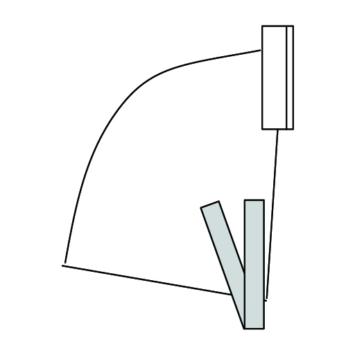 Standard webbing loop tack