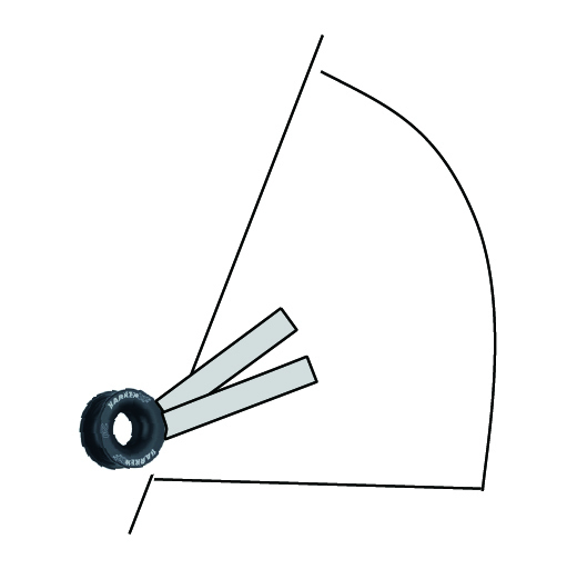 Low-friction ring out of leech