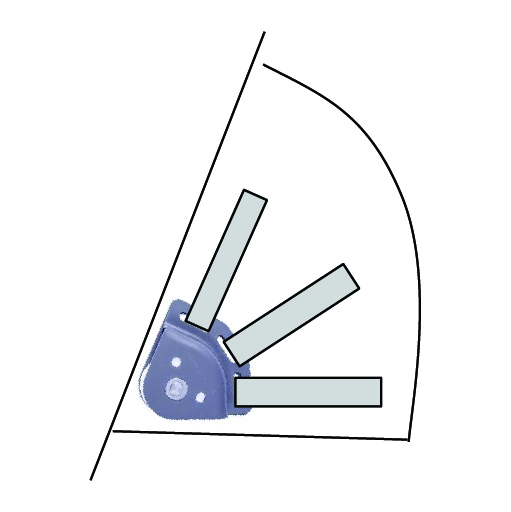 Reef clew block