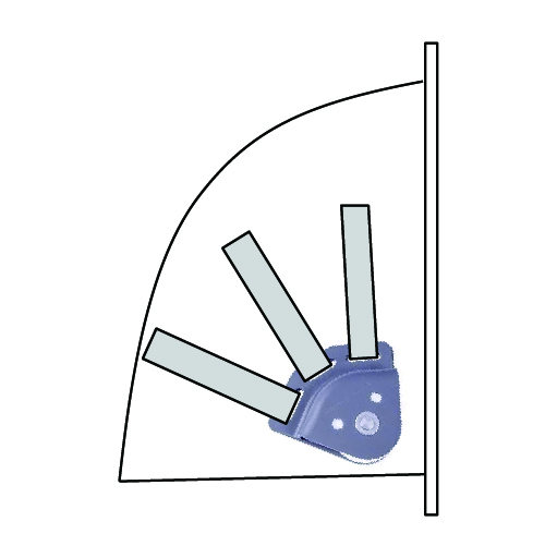 Reef tack block